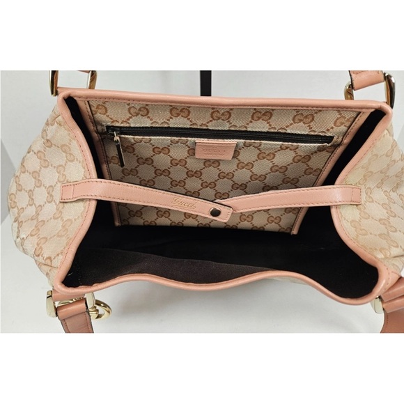 Gucci Beige and Pink Shoulder Bag - Picture 10 of 15